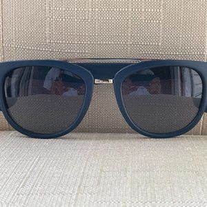 Spartan Men Sunglasses Polarized Blue Tone Frame OCCHIALI DA SOLE ITALIANO